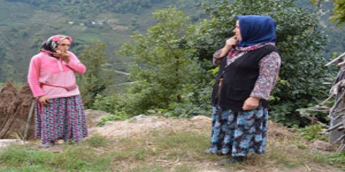 Trabzon'da göğe ıslık çalan kadınlar!