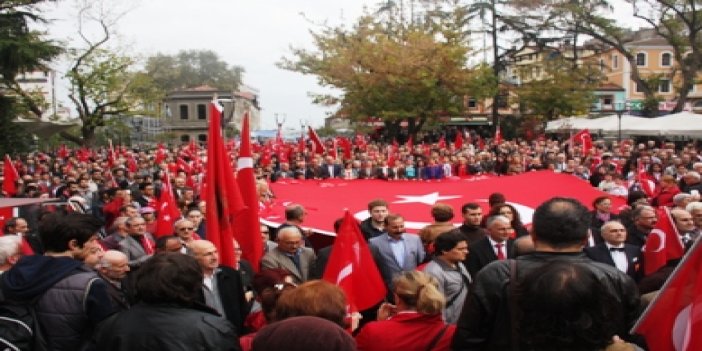 Trabzon sokağa döküldü