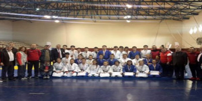 Trabzon'da judo da birinciler belli oldu