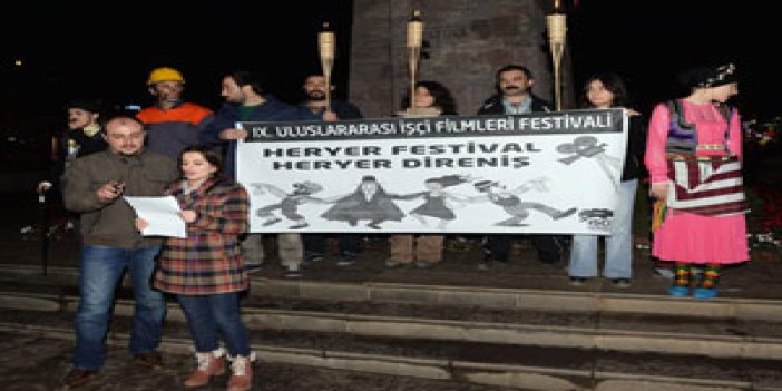 Trabzon'da işçi filmleri festivali başladı