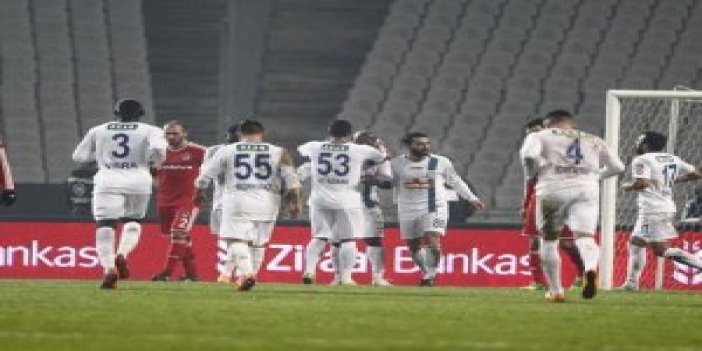 Rizespor Beşiktaş'ı yendi