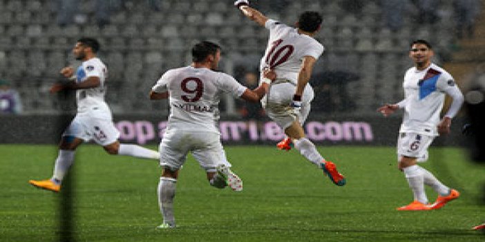 Bursaspor- Trabzonspor maçından kareler
