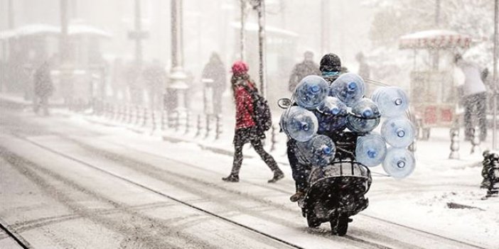 İstanbul'a 15 Ocak'ta kar geliyor!