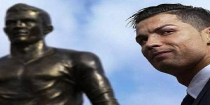 Ronaldo'nun heykeli tartışma yarattı
