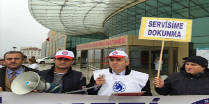 Trabzon'da sağlıkçıları kızdırdılar