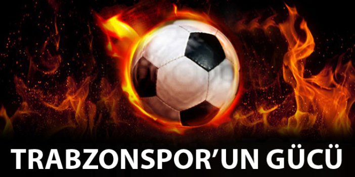 Trabzonspor'un gücü!