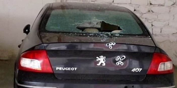 AK Partili başkanın aracına silahlı saldırı