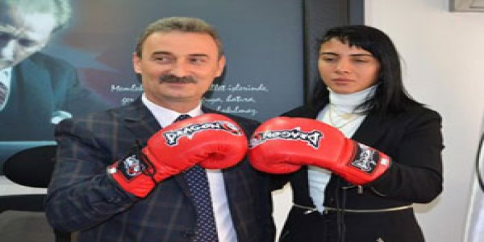 Trabzonlu Kick boksçu Sabriye'ye yoğun ilgi