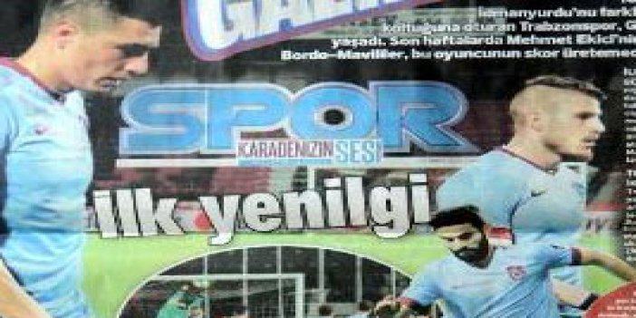 Trabzonspor hayal kırıklığı