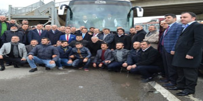 Trabzon'dan Çanakkale'ye gidiyorlar