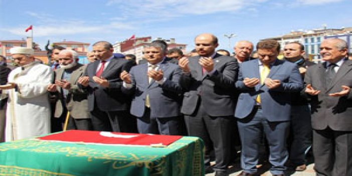 Rize'de Savcı Kiraz için cenaze namazı