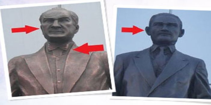 Atatürk heykelini bir türlü yapamadılar