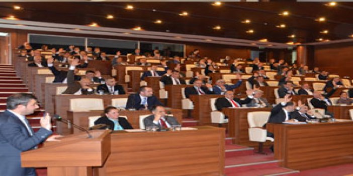 Trabzon'da Belediye Meclisi toplandı