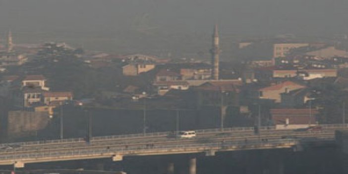 Trabzon'da hava çok kirli ve tehlikeli