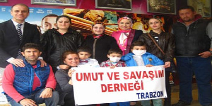 Trabzon'da kanserli çocuklara özel etkinlik