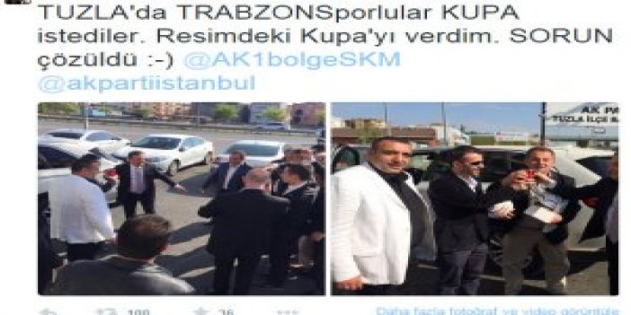 AK Parti'li adaydan Trabzonspor skandalı!