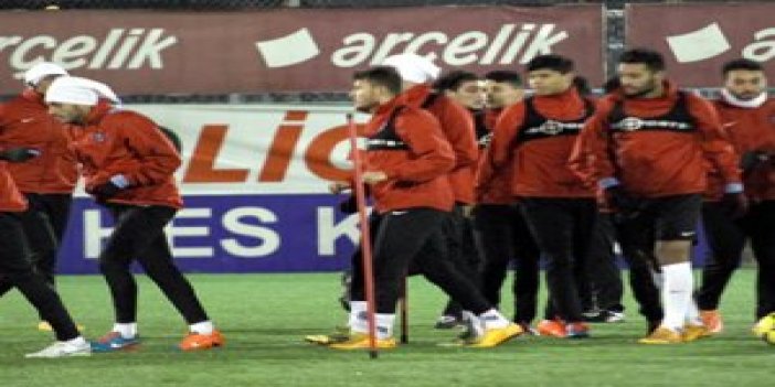 Trabzonspor Beşiktaş maçına hazırlanıyor