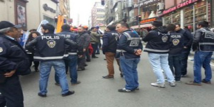 Trabzon'da 1 Mayıs yürüyüşü