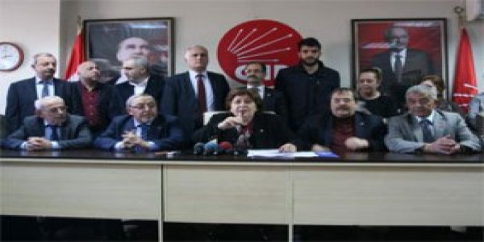 Trabzon HDP olaylarında CHP ile başkanı kafasına darbe aldı