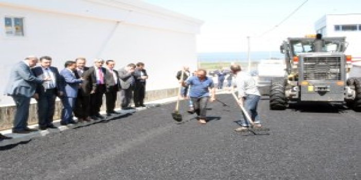 Trabzon'da asfalt sezonu açıldı
