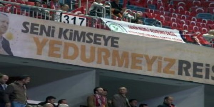 Rizeliler'den Erdoğan'a sevgi gösterisi