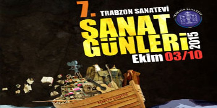 Trabzon'da 7. Sanat günleri...