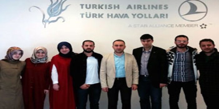 Trabzon gençleri Türkiye'yi temsil ediyor