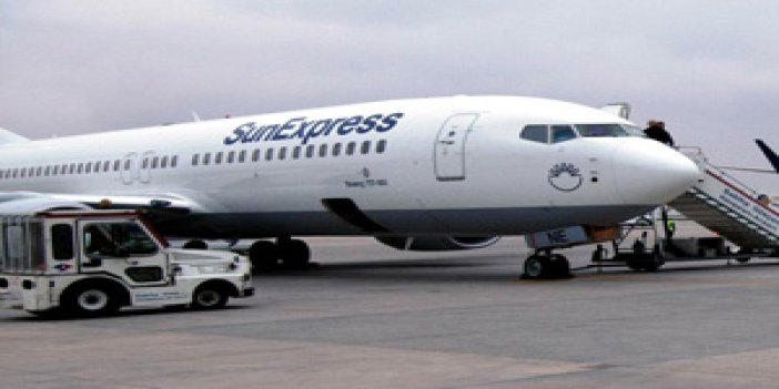 Trabzon uçağı arızalandı