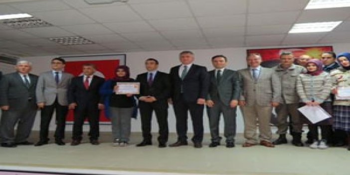 Trabzon'da kitap okudular ödül aldılar!