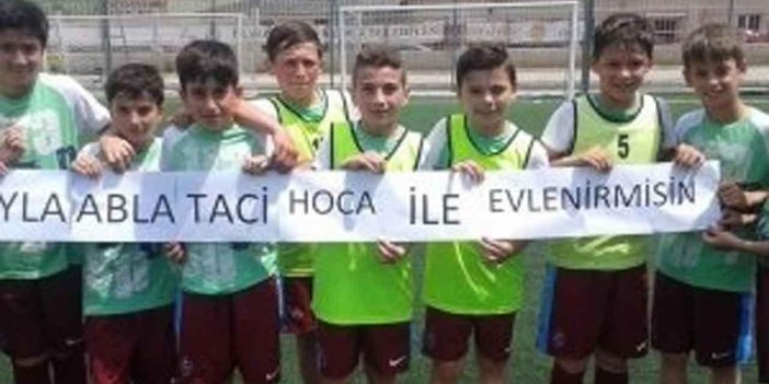 Trabzonspor'da ilginç' Evlenme' teklifi
