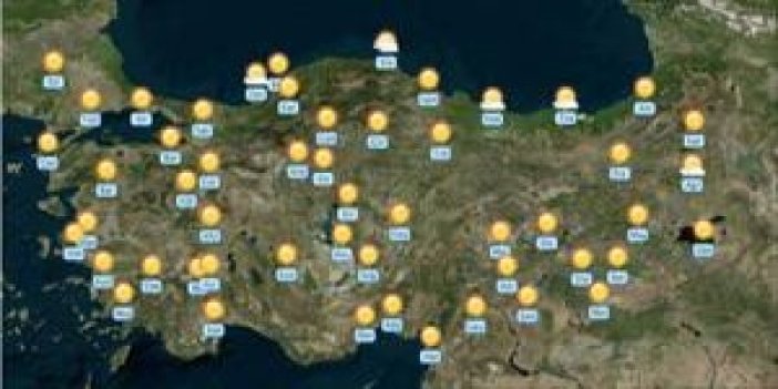 Trabzon'un hava durumu