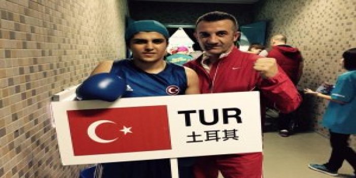 Trabzonlu Şampiyon  boksör madalyayı garantiledi