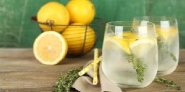 Her sabah limonlu su içmek İçin 4 neden