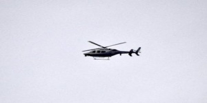 Helikopter destekli 'terör' operasyonu