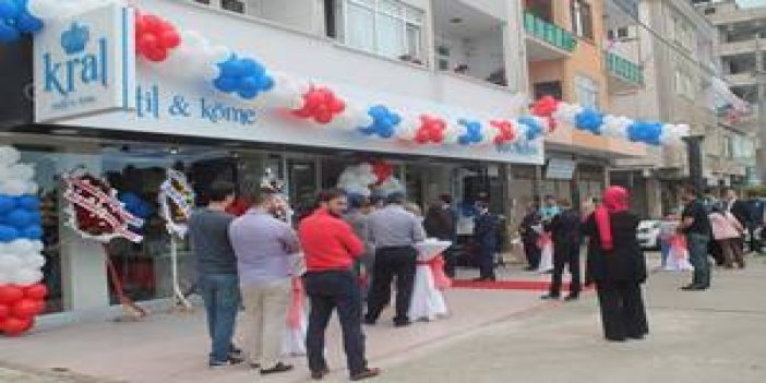 Yomra'da kral pestil şubesi açıldı