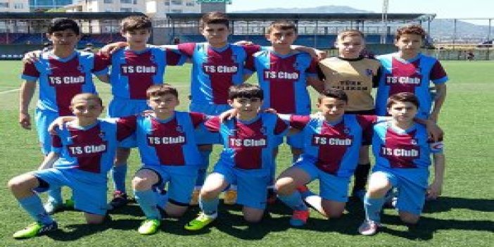 Trabzonspor U13 grup birincisi oldu