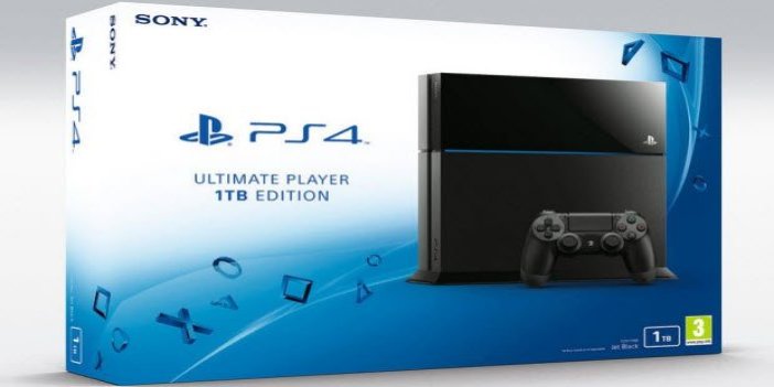 Sony PlayStation 4'ün 1 TB sabit diskli modeli çıktı