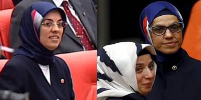 Ravza Kavakçı ablası Merve Kavakçı'nın başörtüsü ile Meclis'e geldi