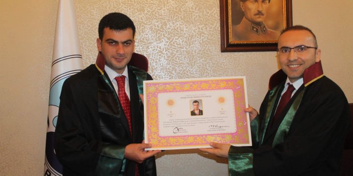 Trabzon!da bekçi Hakan Yazıcı avukat oldu