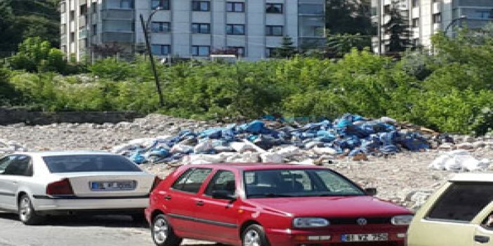Trabzon’da esnafın moloz isyanı