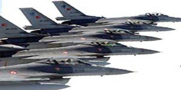 F-16'lar Kuzey Irak'ı bombaladı