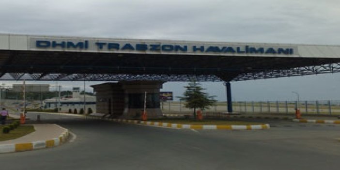 Trabzon havalimanında namahrem krizi