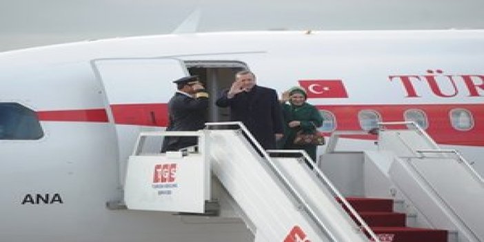 Cumhurbaşkanı Trabzon'a geldi