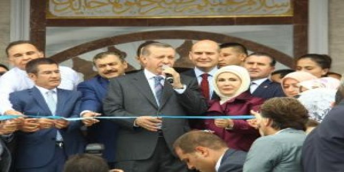 Erdoğan Rize'de cami açtı!