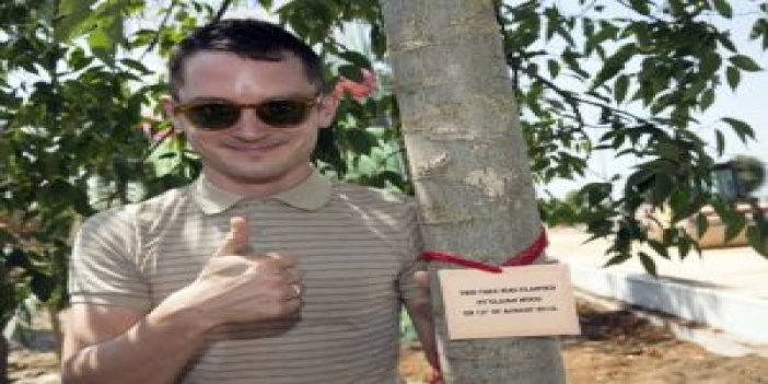 Elijah Wood Türkiye’de ağaç dikti