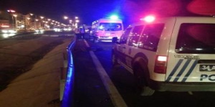 Silivri’de trafik kazası: 1 ölü, 1yaralı