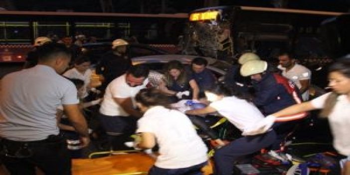Dolmabahçe’de kaza: 2 ölü, 7 yaralı