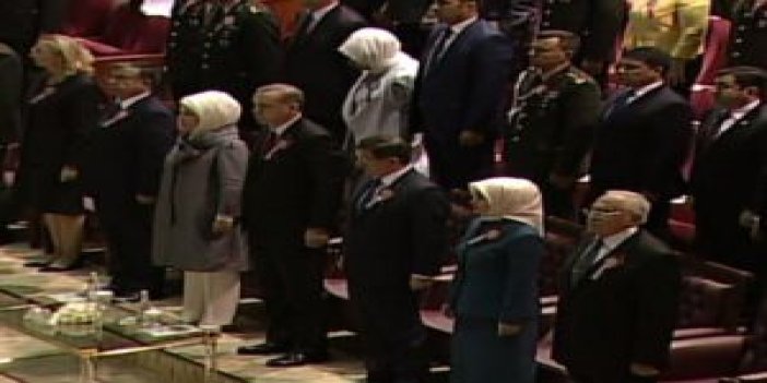 Erdoğan ve Davutoğlu mezuniyet töreninde