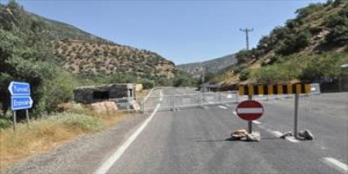 Tunceli’de yollar kapatıldı, operasyon başladı