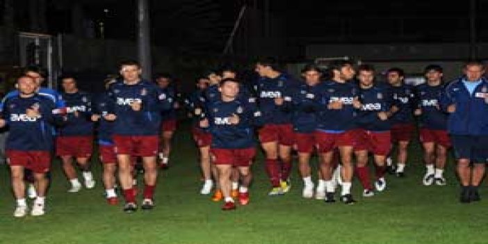 Trabzonspor'da GS hazırlığı